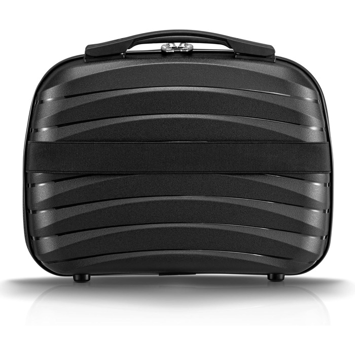 Набір валіз Zelsius 4 шт., чорний колір | Набір валіз з жорстким корпусом, TSA замком, подвійними колесами та внутрішнім роздільником | Валіза ручної поклажі, набір валіз з жорстким корпусом (4 шт.), велика валіза, багаж