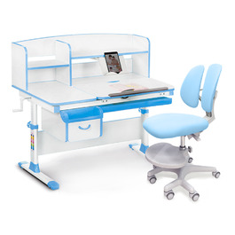 Комплект Evo-kids Evo-50 BL Blue (арт. Evo-50 BL + крісло Y-408 KBL)