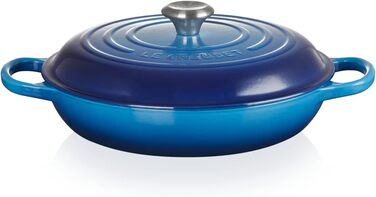 Каструля Le Creuset Signature з чавуну, 30 см, 3.5 л, Azure (Карибський)