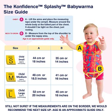 Дитячий гідрокостюм Konfidence Babywear-рожевий (хвиля кольору фуксії ), 0-6 місяців