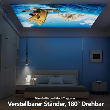 Інтелектуальний міні-проектор HY300 PRO HIFI: Android 11, 1080P FHD, 4K, 300 ANSI люмен, Wi-Fi 6, Bluetooth 5.0, для дому та кінотеатру