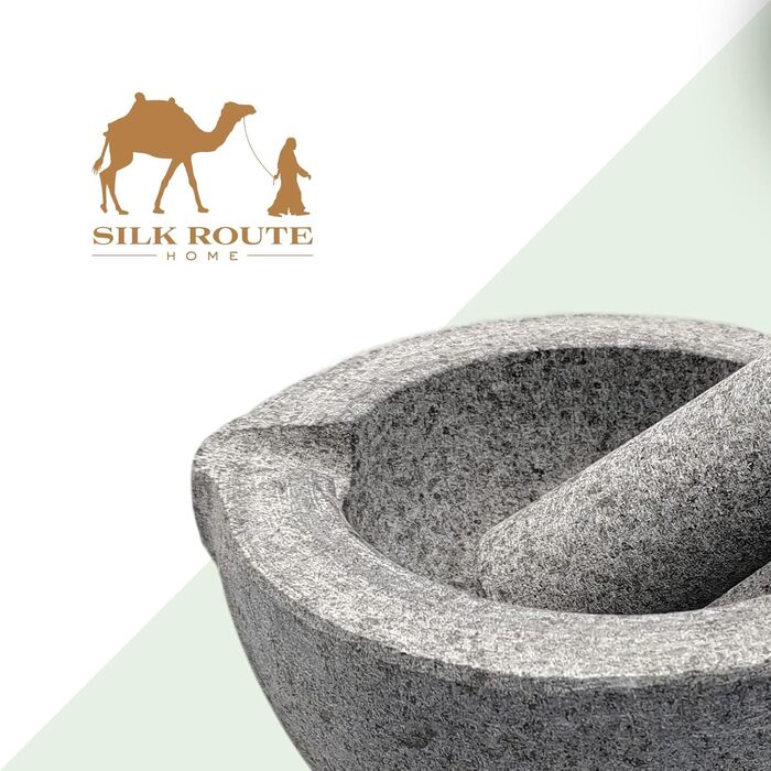 Набір для стукання та розмелювання з граніту Silk Route Home з виливом