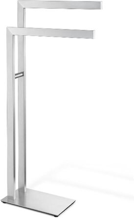 Підставка для рушників ZACK 'LINEA', нержавіюча сталь, матова, 80.0 x 15.0 x 38.5 см