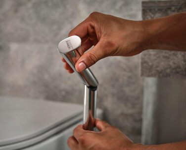 Тримач для туалетного паперу Joseph Joseph EasyStore Luxe з кришкою, нержавіюча сталь, на 3 рулони