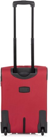Великий чемодан Ochnik / м'який чохол / Матеріал Ньон / Колір / проріз для зубів / розмір / розміри 7446,531,5 см Місткість 108 Висока якість (Червоний, S)