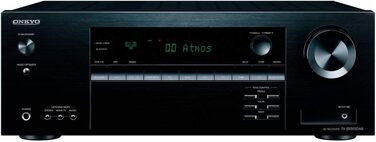 Канальний AV-ресивер Onkyo TX-SR393DAB, Bluetooth, DTSX, Hi-Res, Dolby Atmos, DAB, Чорний, 5.2-