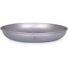 Тарілка для кемпінгу iBasingo Titan Teller 18.5 см: міцна, легка, для пікніка та приготування їжі