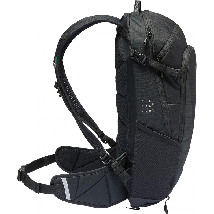 Рюкзаки VAUDE Unisex Moab 15 II 15-19л (1 упаковка) один розмір чорний