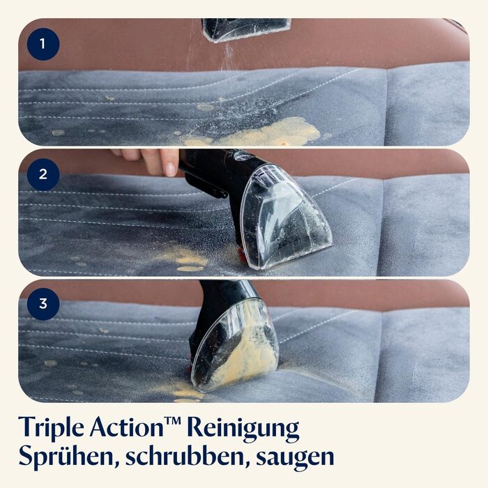 BISSELL SpotClean Pet Pro: портативний мийник для килимів та м'яких меблів для власників домашніх тварин. Потужний 750W, 15585 SpotClean PetPro