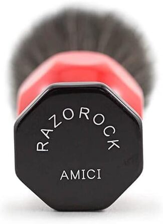 Синтетична щітка для гоління Razorock Amici Plissoft. Вузол Нуар 20мм, 150 г