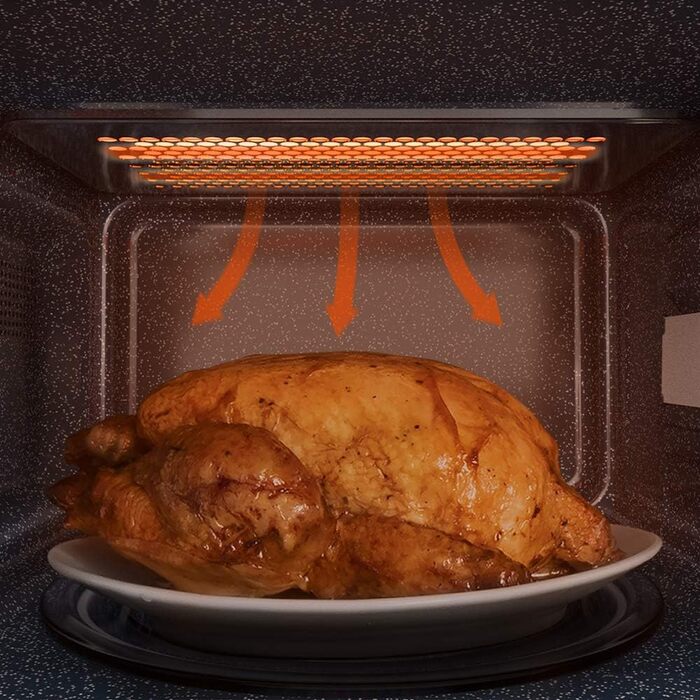 Мікрохвильова піч Cecotec ProClean 3020 20л, 700 Вт, 6 режимів, покриття Ready2Clean, біла