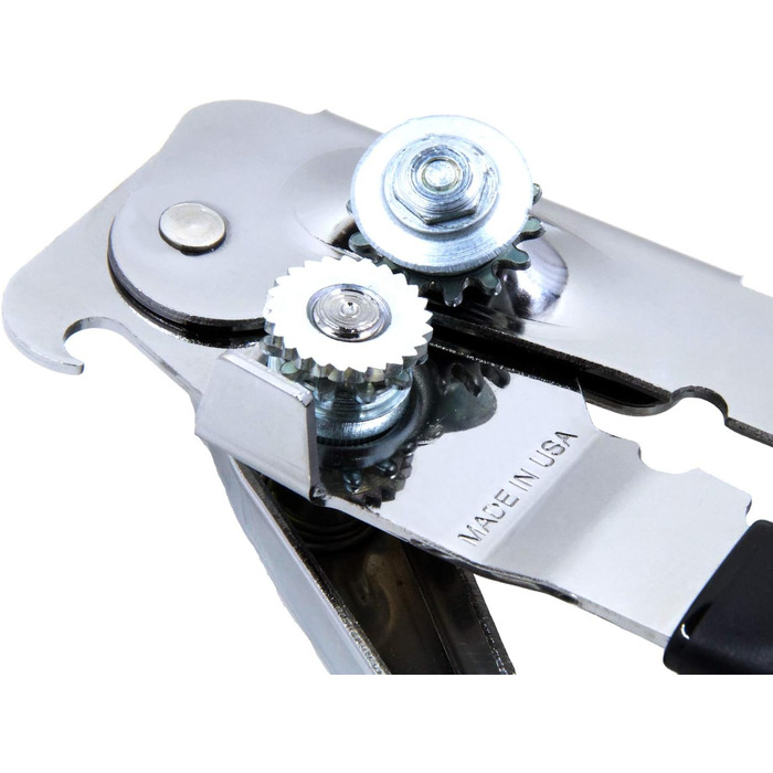 Відкривачка для консервів OHSAY USA – Найкраща у світі, з нержавіючої сталі, виробництво США, чорна