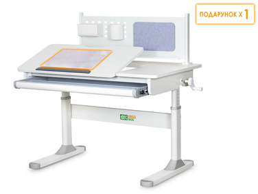 Дитячий стіл ErgoKids TH-325 Grey (арт.TH-325 W/G)