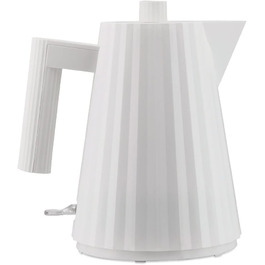 Електричний чайник Alessi Plissé MDL06/1 W, 100 cl, білий, 2400W, з європейським штекером