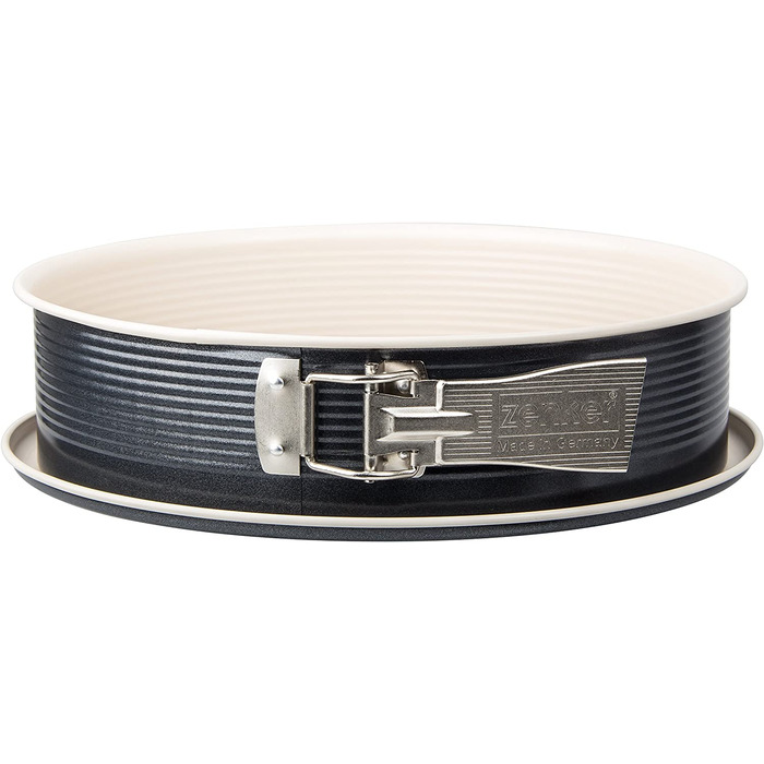 Форма для випічки Zenker Springform Ø 26 см CREME NOIR з антипригарним покриттям, знімний бортик, для пирогів та тортів