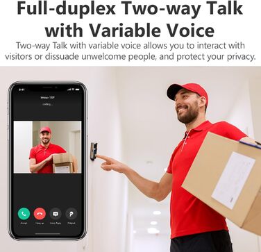 Відеодомофон Imou DB2S Kit з Wi-Fi - Комплект, відеоспостереження для дому