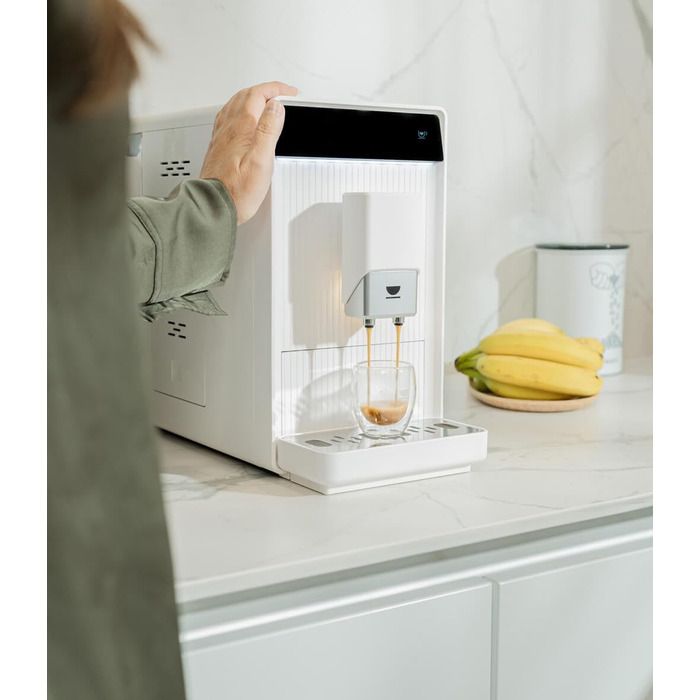 Кавомашина Incapto Aura Vollautomatische Kompaktkaffeemaschine: автоматична, компактна, з вбудованим млином, 19 bar, 2 чашки, 1.5л, термоблок, автоочищення