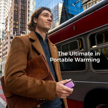 Електричні грілки для рук OCOOPA UT4 5000mAh - 2 шт. Ультракомпактні, водонепроникні, швидкий нагрів, для зими, USB