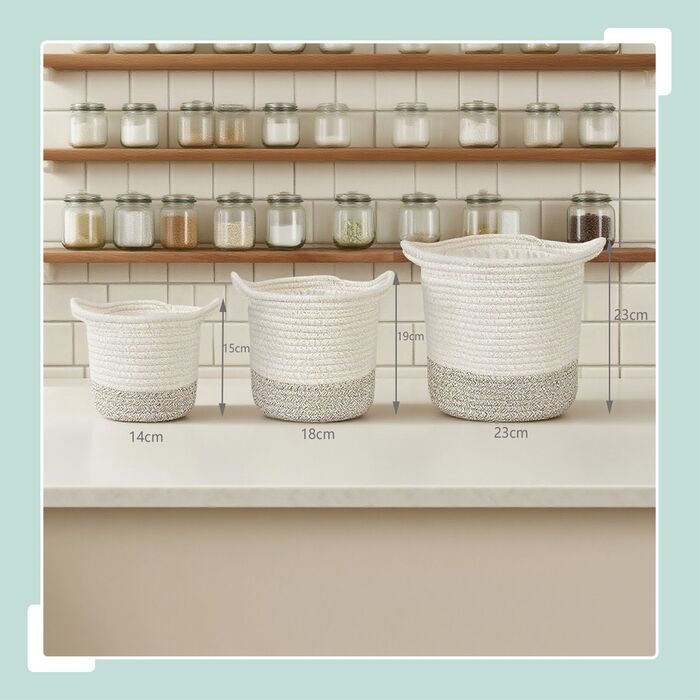 Набір з 3 контейнерів для зберігання картоплі Relaxdays