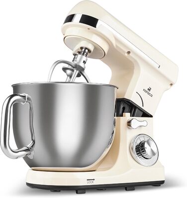 Міксер Karaca Blendburst Stand Mixer Iconic Beige, 1400W, 5.7л