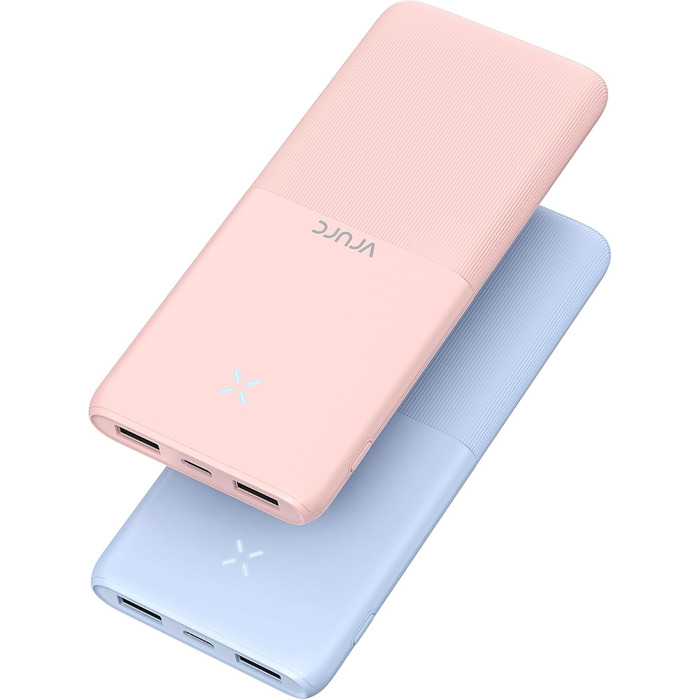 Комплект з 2 шт. , USB C, 2 USB, 2.4A, для смартфонів, iPhone, Samsung, Huawei, 10000mAh