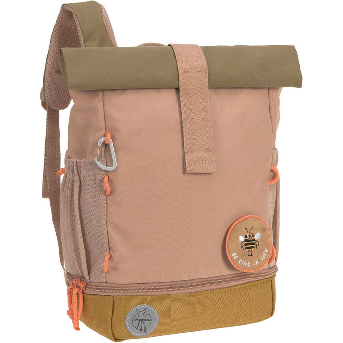 Рюкзак для дитячого садка Рюкзак дитячий Rolltop з нагрудним ременем водовідштовхувальний, 11 літрів/Міні рюкзак Rolltop Nature Brown