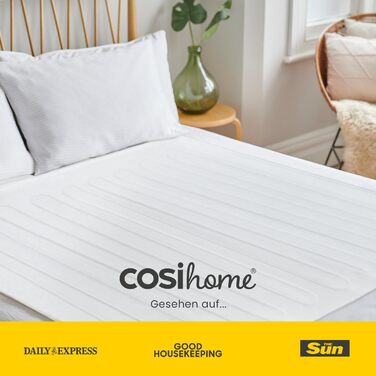 Ковдра з підігрівом Cosi Home Premium 150x80см, система безпеки, захист від перегріву, 3 рівня температури