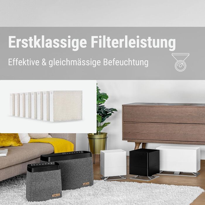 Фільтр для зволожувача повітря Stadler Form, антибактеріальний, комплект 8 шт. (Oskar, Karl)