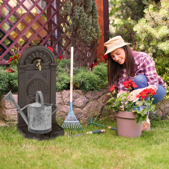 Relaxdays Фонтанчик для столу Античний