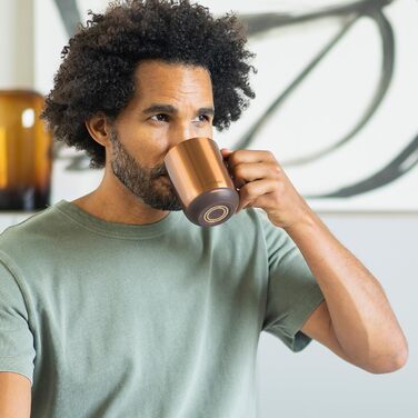 Розумний термокружка Ember Smart Mug 2, 295 мл, з регулюванням температури, керування через додаток, акумулятор, LED дисплей, мідний колір