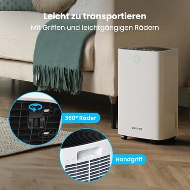 Електричний осушувач повітря Auronic AU3129 12L - 12 літрів для дому