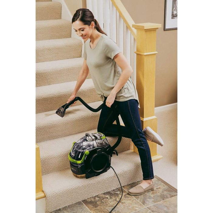 BISSELL SpotClean Pet Pro: портативний мийник для килимів та м'яких меблів для власників домашніх тварин. Потужний 750W, 15585 SpotClean PetPro