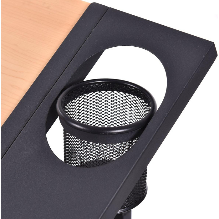 Стол для малювання RELAX4LIFE з регулюванням висоти та нахилу, з ящиками та пуфом, 110 x 69,2 x 73,5-98 см, професійний стіл для художника з двома столешницями, дерев'яний