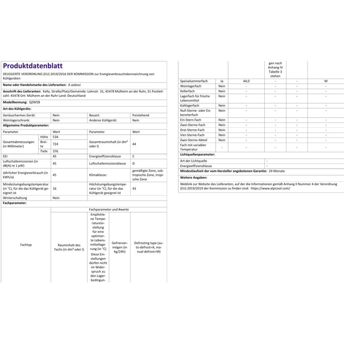 Автомобільний компресорний холодильник AAOBOSI 58L (-20°C/+20°C) з USB, 12/24V/230V для авто, вантажівок, човнів, кемпінгу та риболовлі, чорний