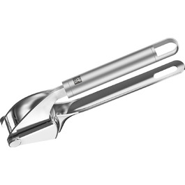 Преса для часнику ZWILLING Pro Knochblauchpresse, 20 см, нержавіюча сталь, ергономічна ручка, срібляста