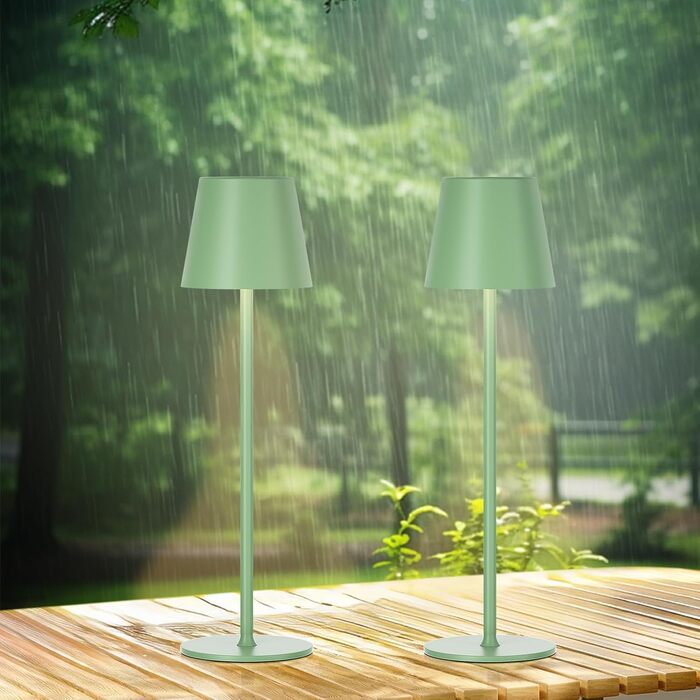LED настільна лампа бездротова, акумуляторна, диммер, 2 шт. з 3 колірними температурами, регулюванням яскравості, сенсорне управління, зарядка USB-C, для відпочинку, намету, їдальні, нічного столика (чорний) 2 шт. Чорний-2 шт.