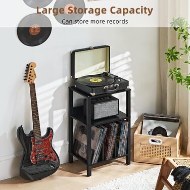 LELELINKY Стіл для принтера на колесах, мобільний двоярусний стійка для принтера, підставка для принтера з фіксуючими колесами, візок для принтера для офісу, факсу та дому, 52,5 x 40 x 36 см, Колір: Коричневий