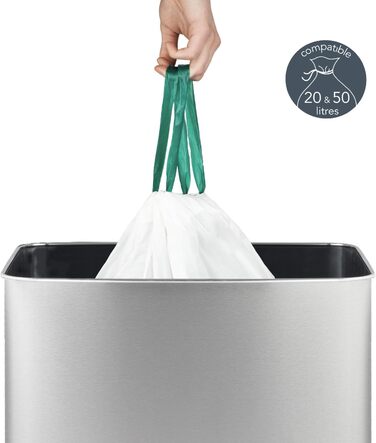 Сенсорний сміттєвий бак Les Collectionneurs №1012, 69л, 3 відсіки (47+11+11л), автоматичне відкривання, інфрачервоний датчик, тихе закривання, дизайн (срібло)