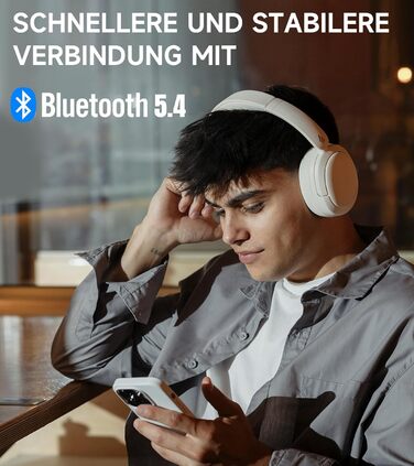 Навушники Edifier W800BT Pro Hybrid ANC Bluetooth 5.4, висока роздільна здатність, акумулятор 45 год, швидка зарядка, складні