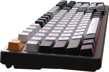 Дротова механічна клавіатура GamePro MK170B (Red) з Hot-Swap RGB Black