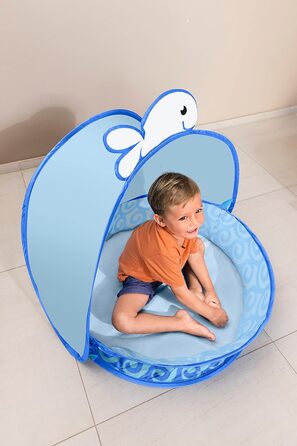 Дитячий басейн Bestway Pop-Up n Splash з навісом від сонця 78 x 68 x 60 см