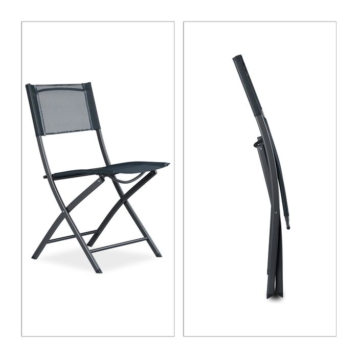 Розкладне крісло для балкону Relaxdays