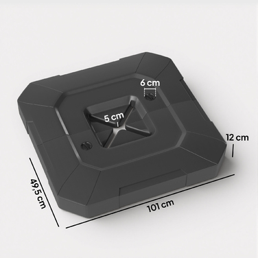 Підставка для парасольки, 2 частини, водонепроникна, вага для парасольки, підставка для садової парасольки