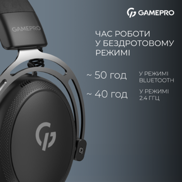 Бездротова ігрова гарнітура Gamepro Asgard Skald (HSW160B) 4-Mode