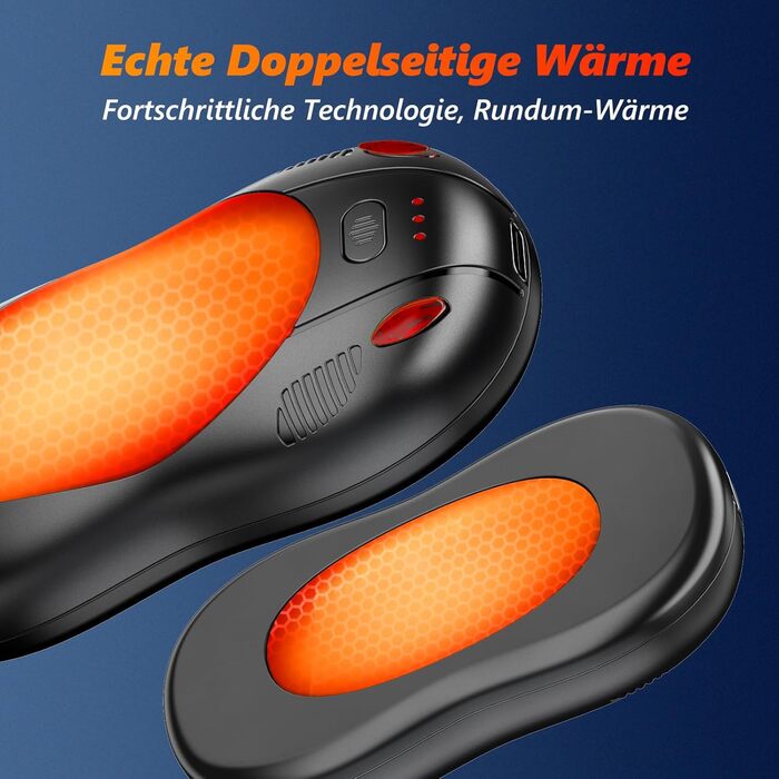 Електричні грілки для рук FANDLISS з магнітом, 10000mAh, 2 шт., з двостороннім нагрівом, USB, 3 режими, для активного відпочинку, подарунок