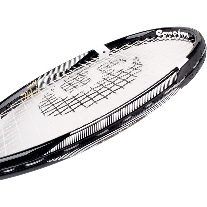Тенісна ракетка Senston, 68,6 см, для чоловіків і жінок, початківців тенісистів і любителів активного відпочинку, хороша ручка з тенісною сумкою і демпфером вібрації чорного кольору
