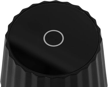 LED акумуляторна настільна лампа Lindby з димером та сенсорним керуванням, портативна, IP54, для дому та саду (чорна)