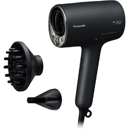 Фен Panasonic EH-NA0J-N825 nanoe™ MOISTURE+ з мінералами, 1600 Вт, чорний, для догляду за шкірою, волоссям та шкірою голови