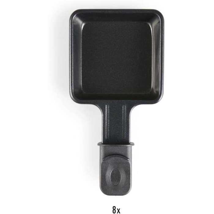 Набір для раклет, фондю та гриль MAGNANI 3 в 1 на 8 осіб з регулюванням температури, виделки та сковорідки, 1100W, антипригарне покриття