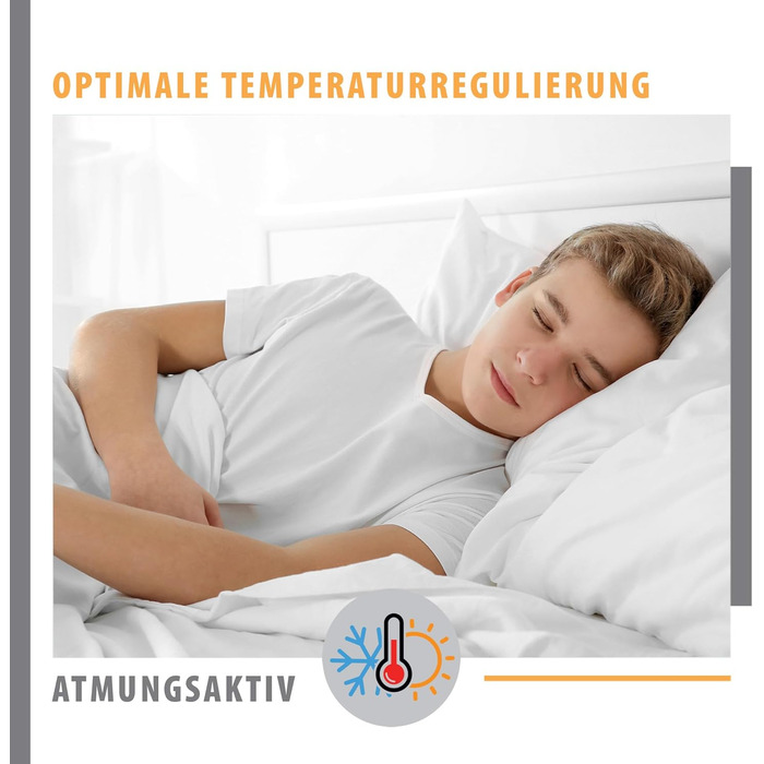 Ковдра 140x200 – м'яка тепла ковдра з еко-сертифікацією Oeko-Tex, для алергіків, легко прати